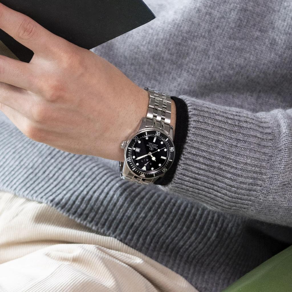 ORIENT STAR Автоматические часы M42 F6 Diver 1964 2-й Механические Сделано в Японии 2 года гарантии от отечественного производителя Водонепроницаемые для подводного плавания 200 м Черные