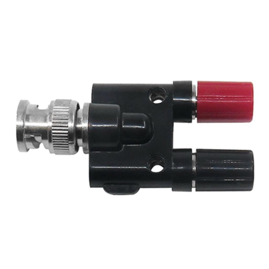 2 шт. BNC Female на двойной разъем типа «банан», соединительный разъем RF Coax Splitter для антенн HF-радио