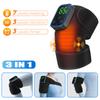 Detachable Wireless APP Control Electric Heating Vibration Shoulder Knee Massager Brace 3 Levels Timer Shoulder Massage Belt Bra