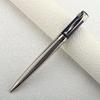 Металлическая шариковая ручка, роскошная высококачественная ручка для подписи, металлический корпус, черные чернила средней толщины 1,0 мм