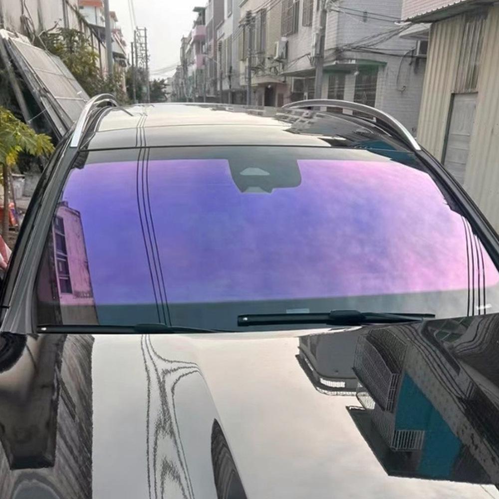 Фиолетовая солнцезащитная пленка для автомобильного стекла, теплоизоляционная пленка