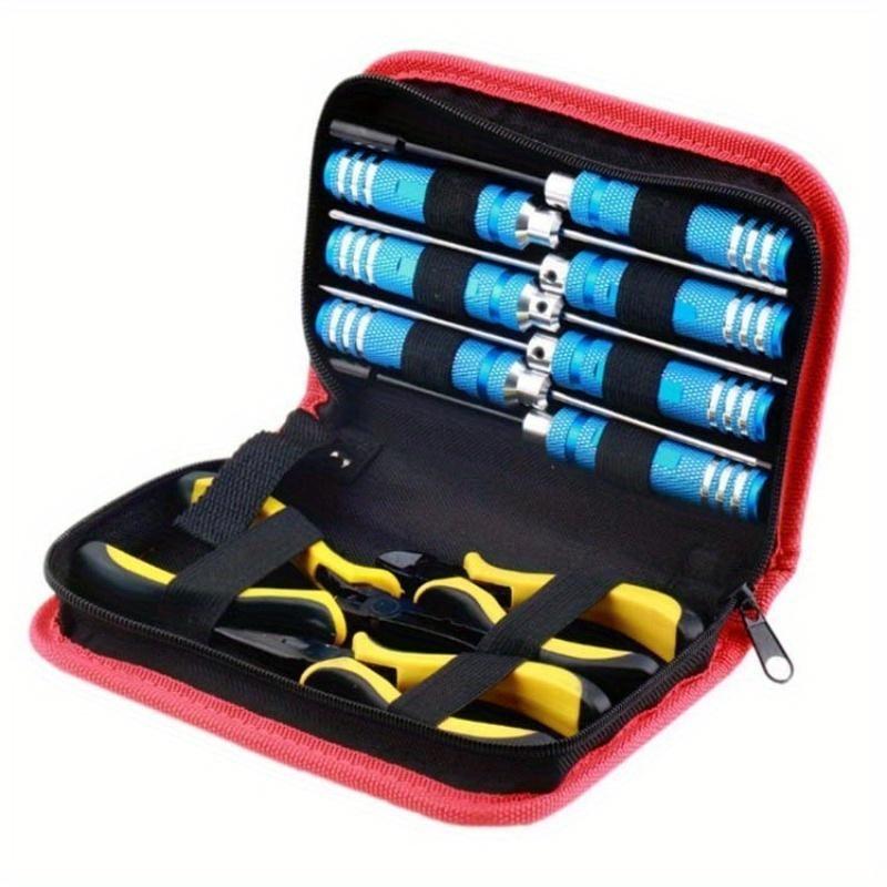 Набор инструментов для авиационной модели, 10 предметов, шестиугольная головка 1,5 2,0, крестообразная 4,0, 5,5