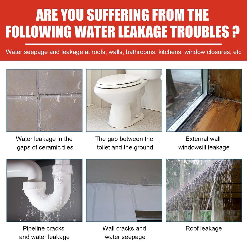 100 г/300 г Прозрачный водонепроницаемый клей Кровля ванная комната кухня стена гидроизоляция ремонт протечек покрытие