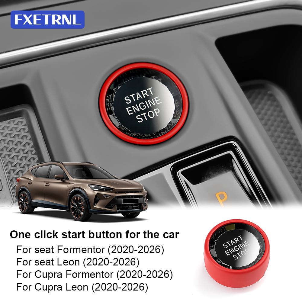 For Cupra Formentor 2020 2021 2022 2023 2024 2025 2026 Car Engine Start Button Cover for Seat Leon/seat Formentor/Cupra Leon