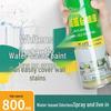 White Latex Wall Repair Paste - Self-Spray for Stain Removal & Touch-Up Renovation