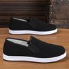 2025 новая мужская обувь тканевая обувь на плоской подошве удобная обувь дышащая простая мужская обувь