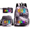 Rhythm Box Peripheral Elementary School Bag Large Capacity Starry Sky Backpack Three-piece Set