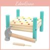 Wooden Color Matching Hit Table For Toddlers Educational Development Kids Toy