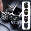 Car Ashtray Creative Storage With Lid LED Light Suede Ashtray Accessory For BMW X1 X2 X3 X5 X4 X6 X7 G32 G11 G12 F40 F30 F20 F34 JKQDU1