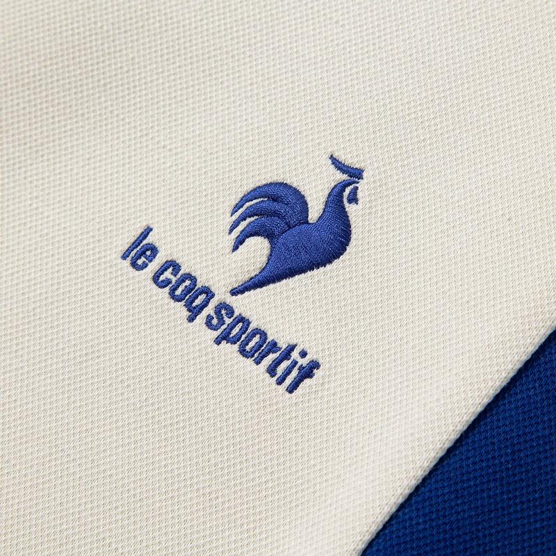 Мужская кардиган-куртка Le Coq Sportif с цветовыми блоками и воротником-стойкой