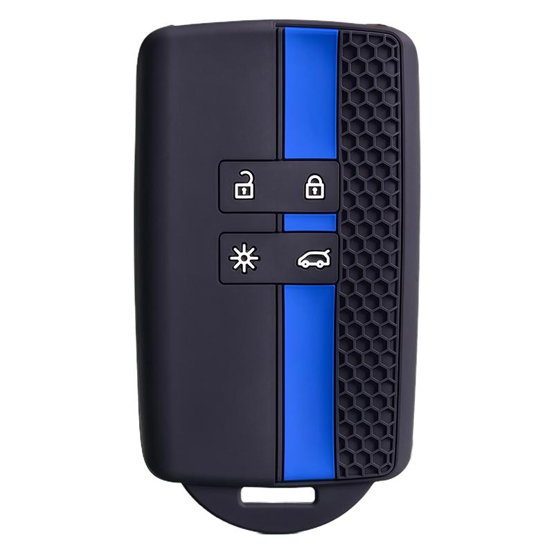 Новый силиконовый чехол для ключа автомобиля Renault Captur Koleos Kadjar Arkana Megane Dacia Duster Sandero Stepway Чехол для брелока дистанционного управления