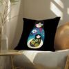 Matryoshka Doll Russia Art Cushion Cover Soft Short Plush Pillow Cover Smooth Cozy Texture Aesthetic Cushion Case Home Decor