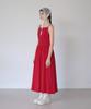 Micene Philomena Dot Sleeveless Long Dress