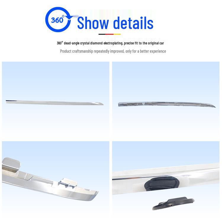 Хромированная накладка на передний бампер Manshi для BMW F02: Подходит для 730Li, 740Li, 750Li