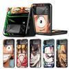 O-O-ne-P-Pieces Drawings Case for Samsung Galaxy Z Flip 3 5G ZFlip ZFlip3 Z Flip 4 Flip3 ZFlip4 Zflip Hard PC Protection Coque
