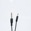 Gold plated mono TS 6.35mm to 3.5mm Male Audio Adapter Cable Line TS 3.5 Male to 6.35 Male Audio Cord Wire Adaptor Line 6.35