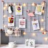 Grid Photo Wall Accessories Hanging Basket Wrought Iron Wall Decoration Creative Wall Decorations Hanging Decoration Wall Indoor