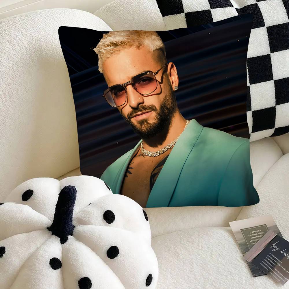Classic Singer MMaluma Muisc Pillow Case Fashion Square Pillowcase Bedroom Sofa Room Ins Decoration Leisure