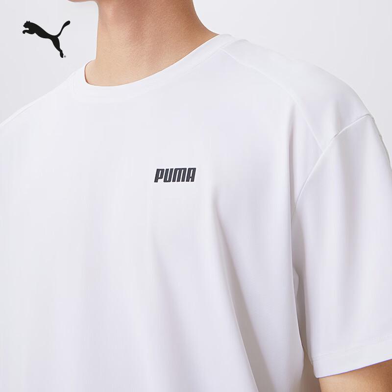 Puma Мужская спортивная футболка с коротким рукавом, охлаждающая, UPF50+, свободный крой 690192
