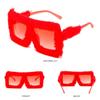 Handmade Eyewear Ladies Shades Plush Sunglasses Ladies Sexy Shades Punk Sun Glasses Soft Fur