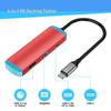 USB-C Hub with Power Supply: Laptop/Desktop to HDMI Dock and U Disk Expansion Switch