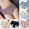 Women Underwear Breathable Mid-Waist Menstrual Knickers Cotton Panties Period Pants Leak-Proof