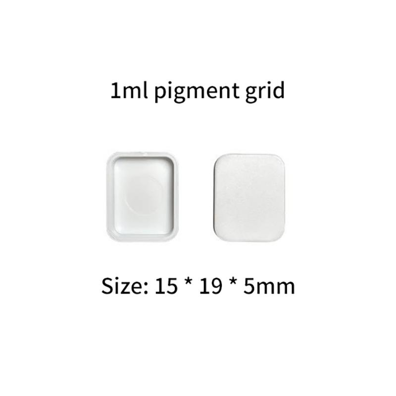 1 мл 6-цветная серия Pearl Ручной набор твердых акварельных красок Художественная роспись ногтей Декоративная акварель