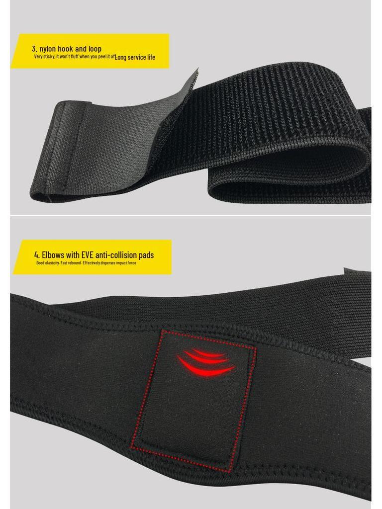 Xukang Унисекс Спортивный Компрессионный Налокотник – Дышащая Поддержка для Баскетбола, Тенниса и Бадминтона