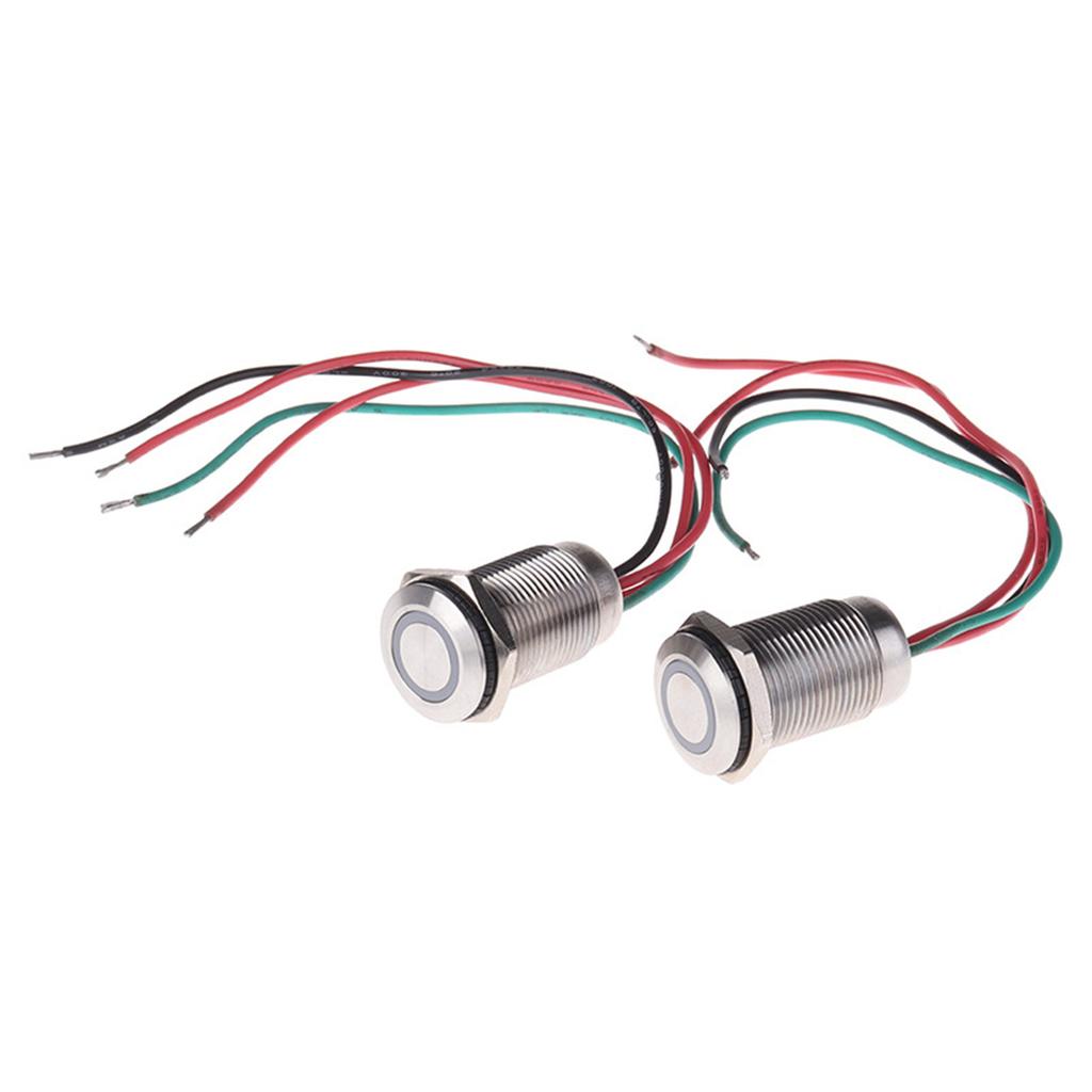 Upgraded Low Voltage Sensor 12V Waterproof Switches LED Light Strip Control Switches Metal Perfect for Gardens & Pools