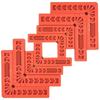 8Pcs Positioning Squares Plastic Clamping Square Right Angle Clamp Woodworking Carpenter Tool