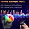 RGB LED Disco Party Light – Sound Activated Strobe Stage Lamp with Music Sync & Remote Control for DJ KTV Birthday Bar Decor