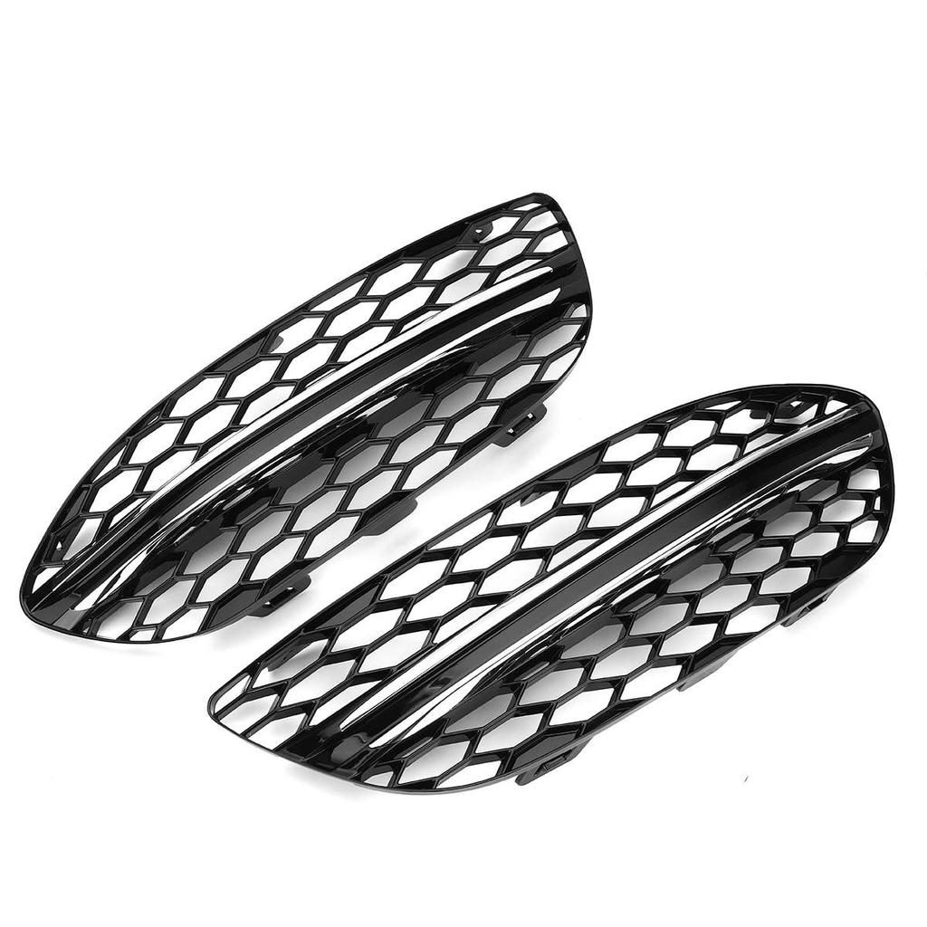 1 Pair Car Front Bumper Fog Light Cover Air Vent Grille Cover For Mercedes For Benz C-Class W205 C250 C300 C350 2015-2018