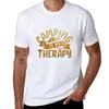 Camping Is My Therapy Camper Gift Idea Camper Humor Tshirt Big And Tall Crew Neck Tee