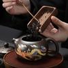 Tea Set Hand-made Dragon And Color-changing Zisha Purple Clay Teapot Phoenix Tea Kettle Premium