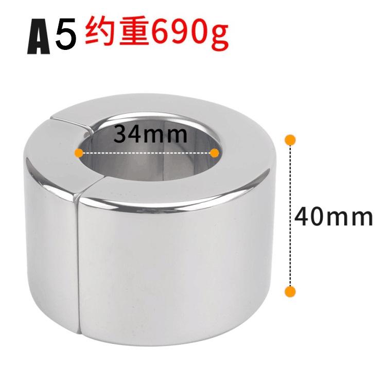 Ss001 Металл Нержавеющая сталь Устройство для связывания мошонки Магнит Пенис Задержка Пениса Подвеска Кольцо Взрослый Секс-товар