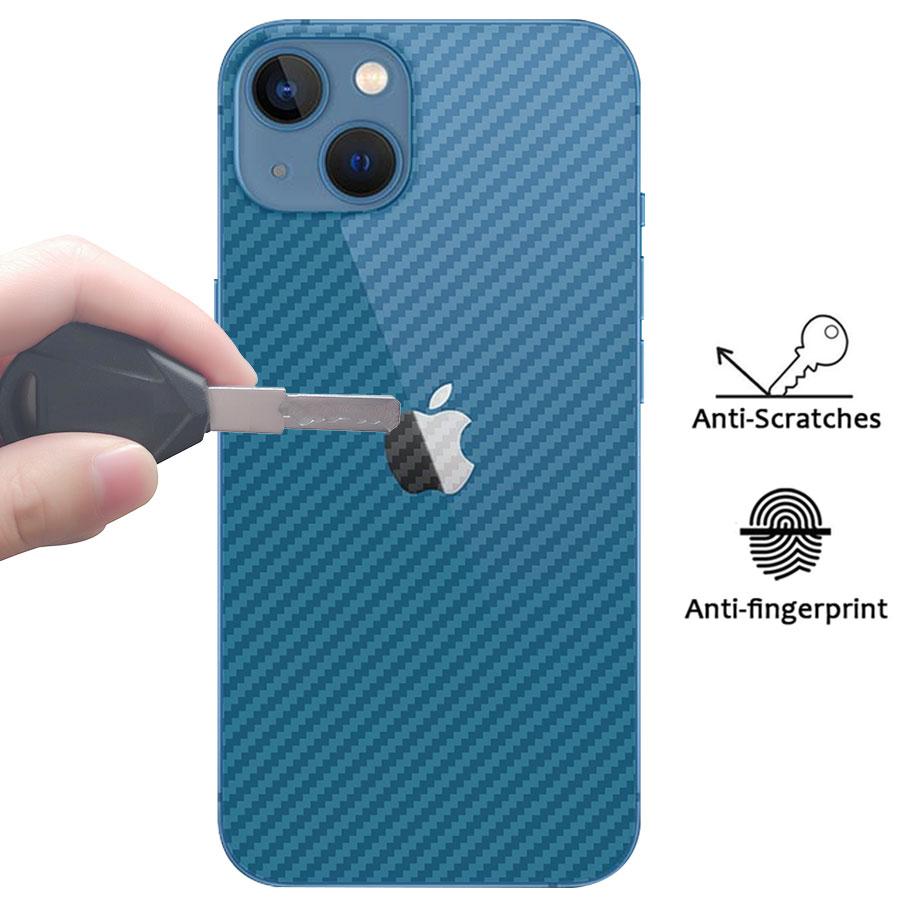 5 шт. защитная пленка для экрана из углеродного волокна для iPhone 11 12 13 mini 14 15 16 Pro Max X XR XS XS Max SE 2020 6 6s 7 8 Plus