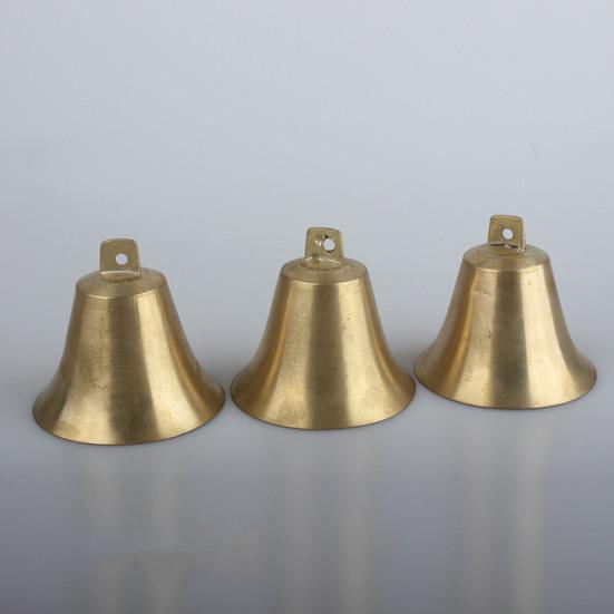 2 шт. Отличные устойчивые к коррозии медные колокольчики для овец в китайском стиле, украшения для лошадей, верблюдов