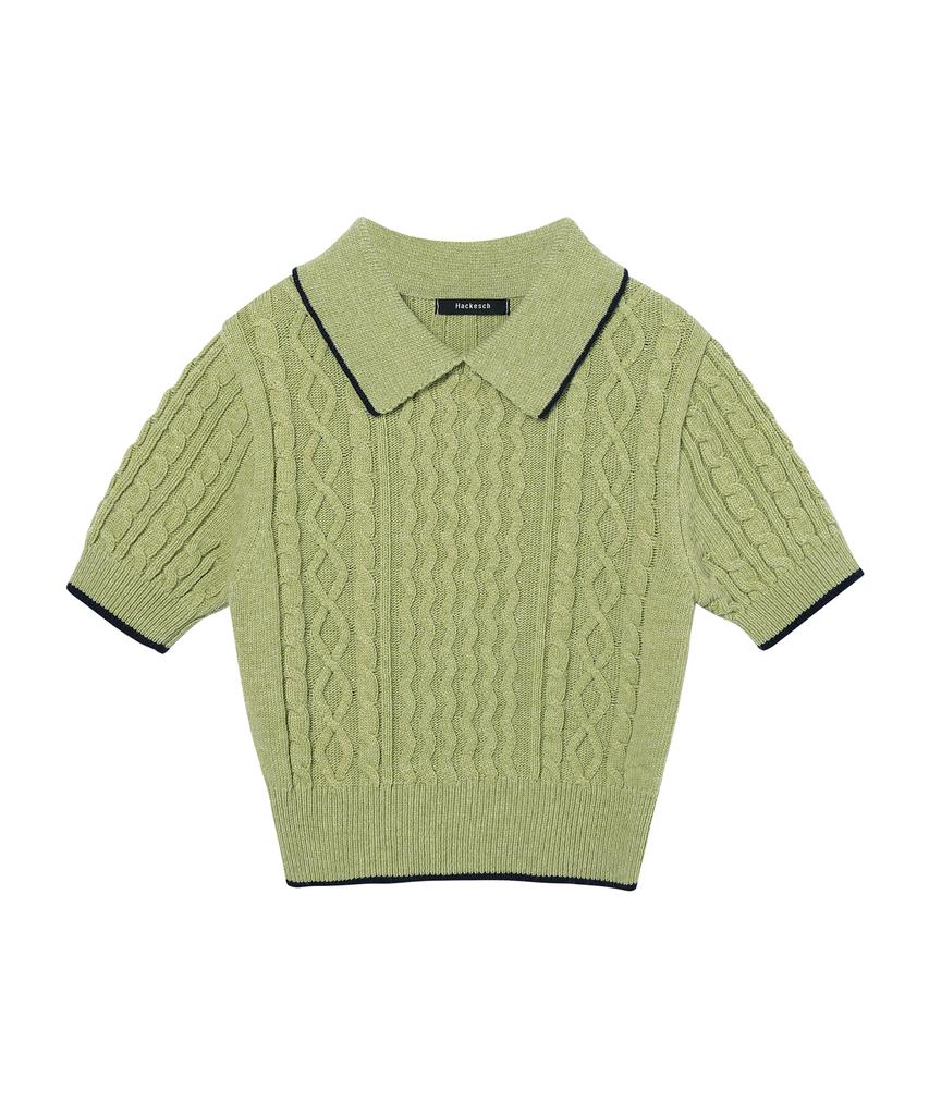 HACKESCH Amber Knit_Basil