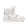 UGG Женские короткие ботинки на мини-пряжке Белые 1138157-WHT