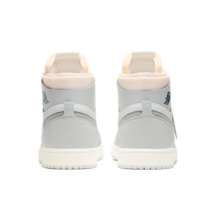 Кроссовки унисекс Air Jordan 1 Zoom Comfort London Белый Photon-Dust Светло-Дымчато-Серый DH4268-001