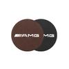 2Pcs Leather Car Water Cup Mats Water Slot Non-Slip Pads For Mercedes Benz AMG Smart W205 C300 W203 W206 W108 W124 W126 W140 rf3
