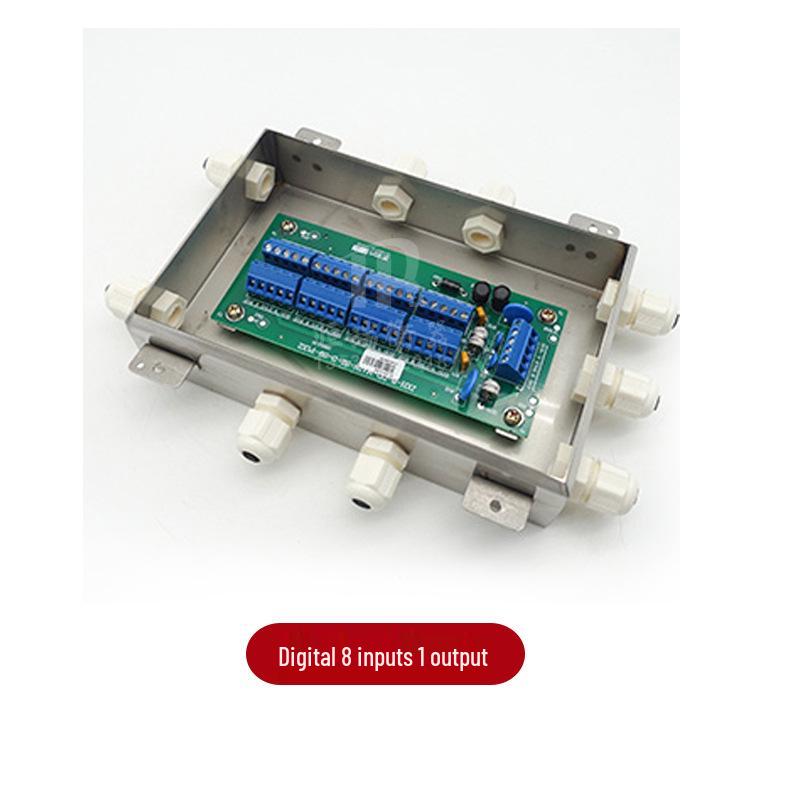 Kelida Stainless Steel Load Cell Digital Junction Box, 100 Ton, 4-Wire, Weighbridge-Compatible.