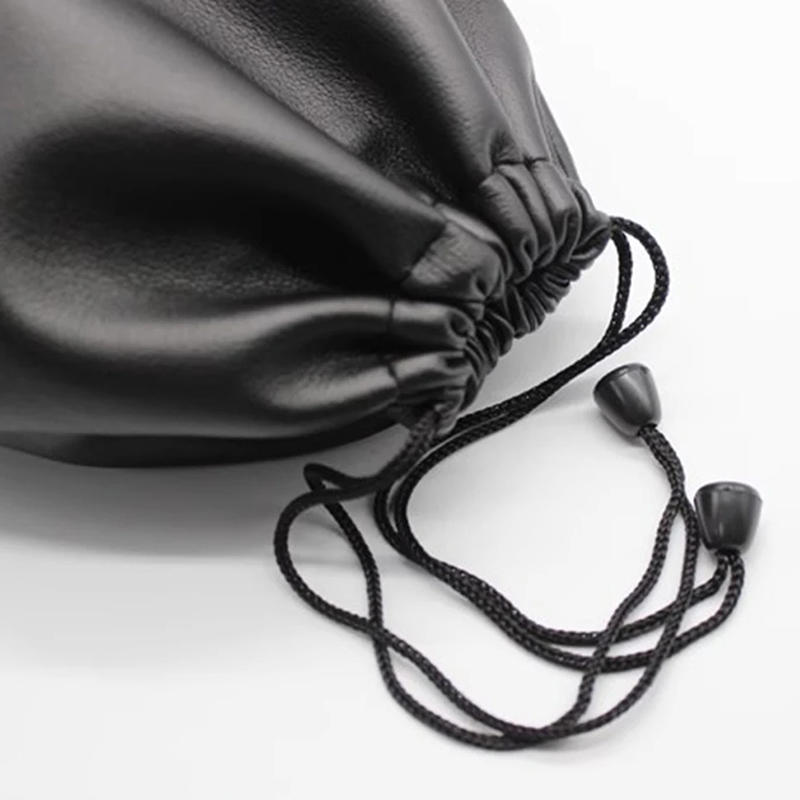 Soft Headphone Leather Storage Bag Waterproof Protective for Case for Large Size Headband Headphone Accessories Carry Pouch