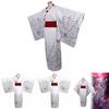 Demon Slayer Twelve Kizuki Rui Cosplay Costume Kimono With Cotton Blend Fabric