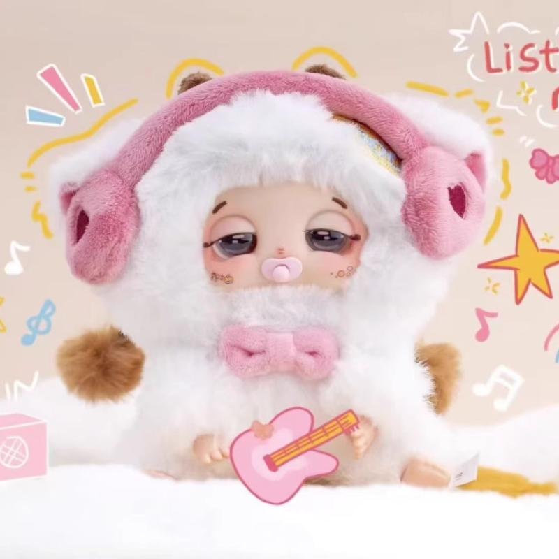 Surprise Toy Gift In Stock Baby Three Lucky Plush Toy Blind Box - Cute Sleepy Doll Trendy Gift For Kids & Collectors Random