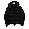 Used MONCLER MONTGENEVREDown jacket black/black wool mens