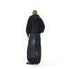 GLYDE Джинсы Baggy Y2K Унисекс Модные Повседневные Широкие Джинсовые Брюки Качество High Street Американский Стиль Streetwear Оверсайз Брюки