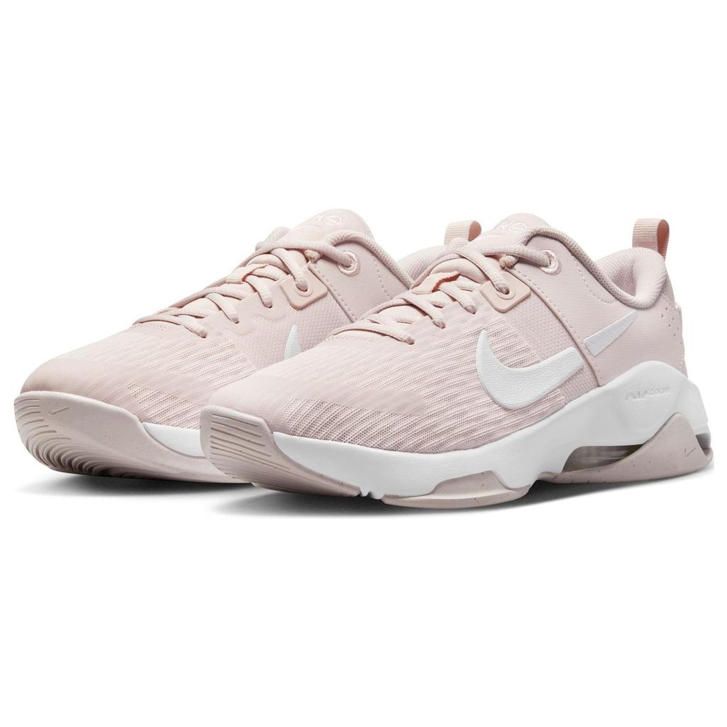 Nike Zoom Bella 6 Barely Rose женские кроссовки розовые размытые-серо-коричневые металлик-платина DR5720-601