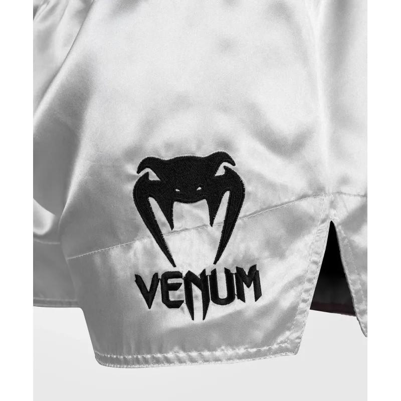 Venum Muay Thai Classic Shorts Silver/Black M