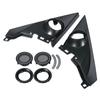 1.5'' Tweeters Speakers Cover Panel Trim Kit Moulding For Honda Civic 10th 16-19
